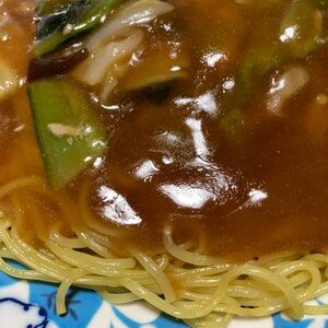 【簡単ランチに】白菜の中華あんかけ焼きそば